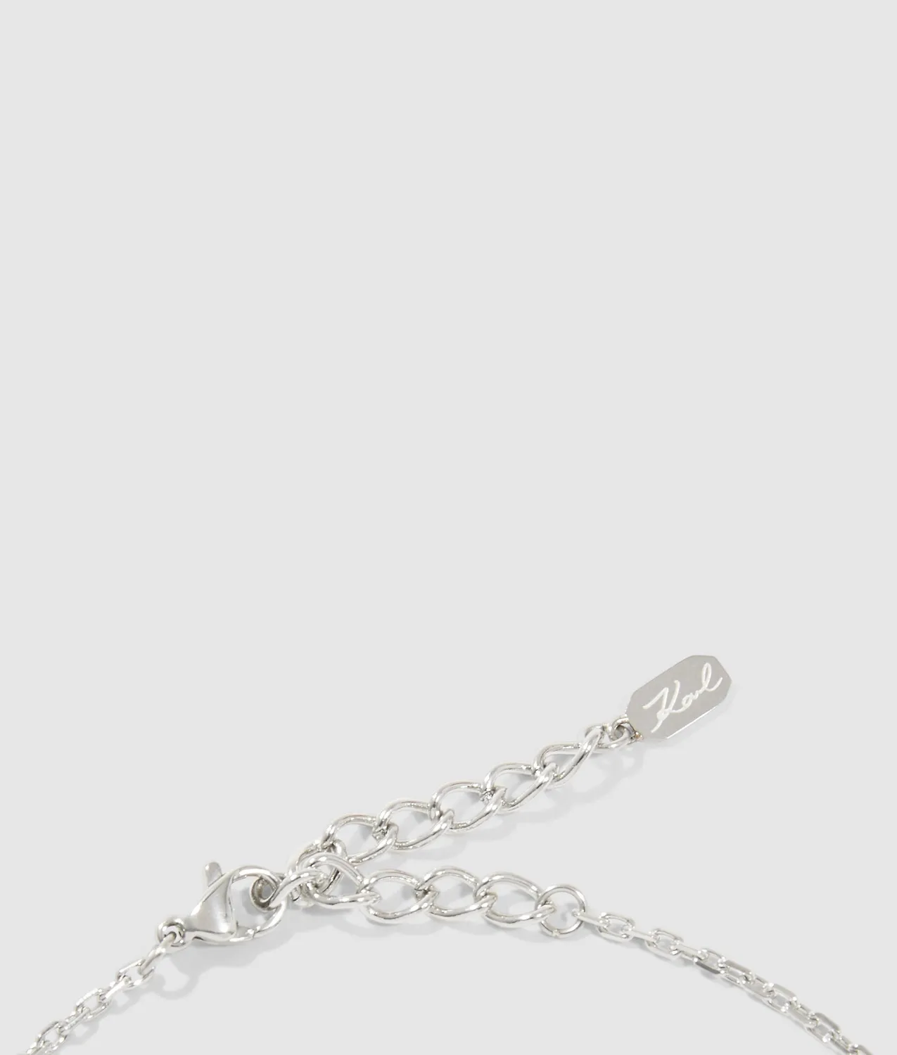 Karl Lagerfeld Ikon Karl Halskette pavé Kristall