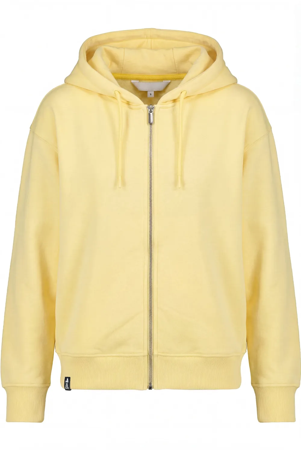 Alife & Kickin LivAK Sweatjacke Elegance Gelb kurz