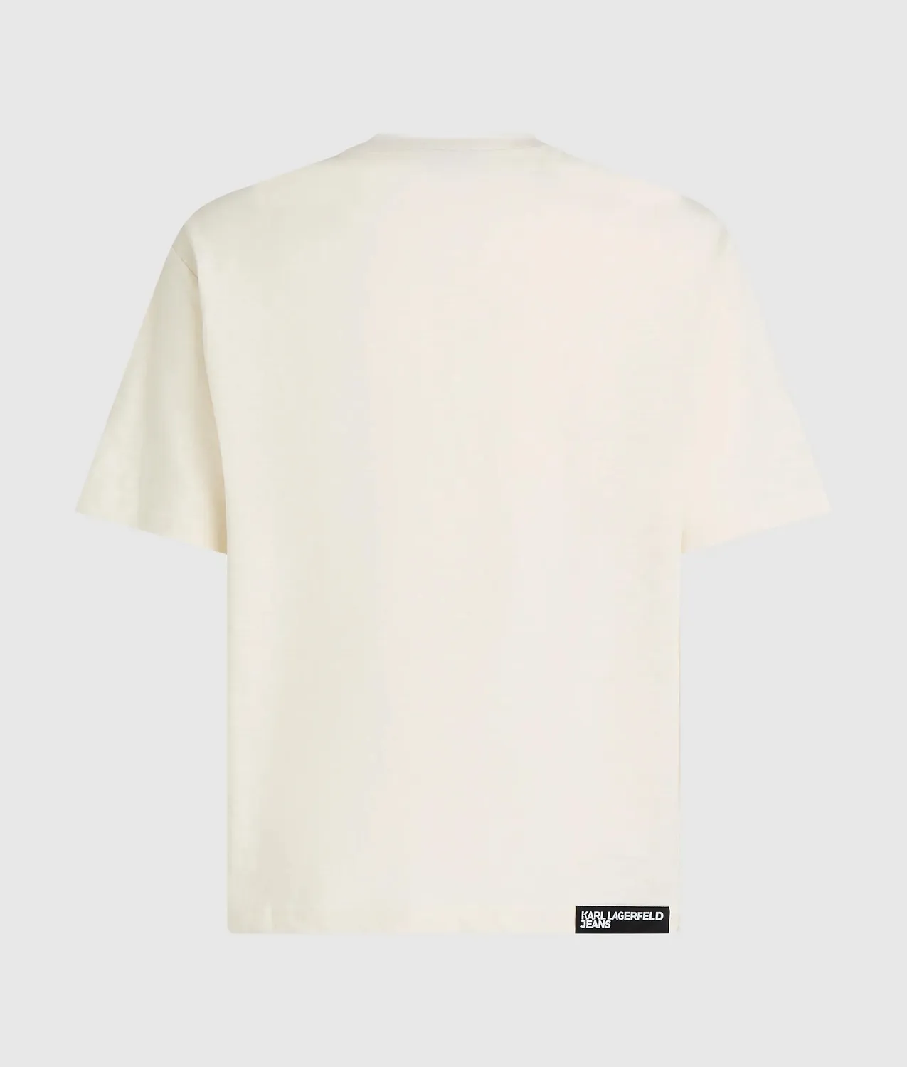 Karl Lagerfeld Jeans Distressed Monogram T-Shirt Boxy