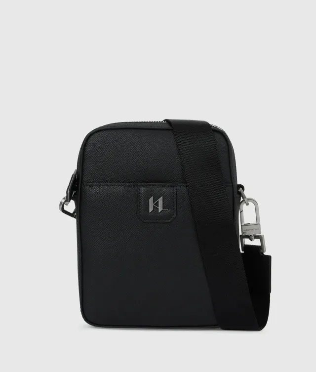Karl Lagerfeld K/Monogram Crossbody Leder schwarz