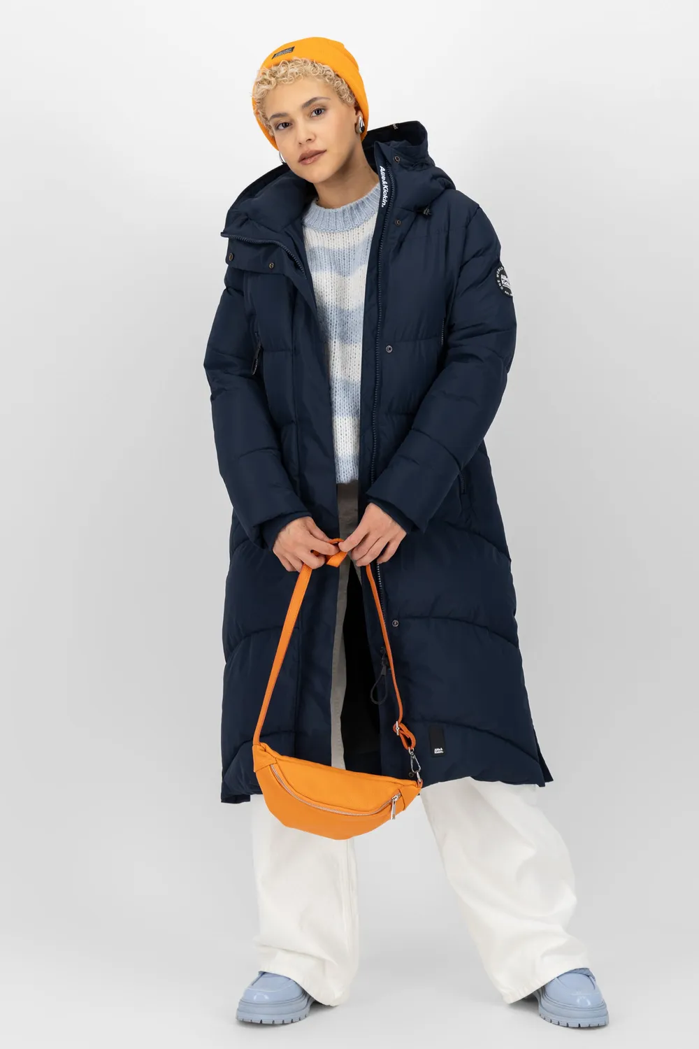 Alife & Kickin JunaAK A Coat Dunkelblau Winter