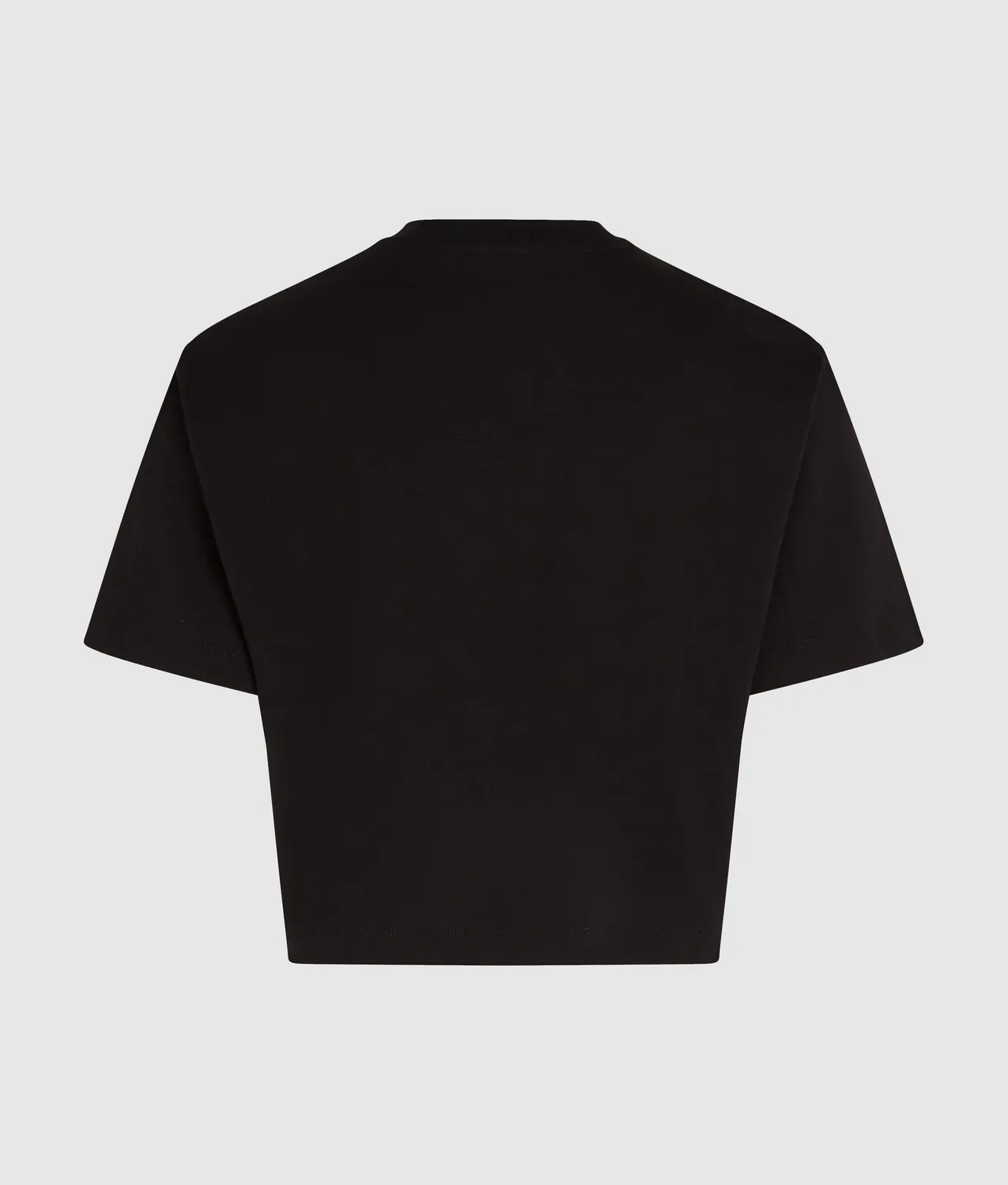 Karl Lagerfeld Cropped Graffiti T-Shirt Damen Baumwolle