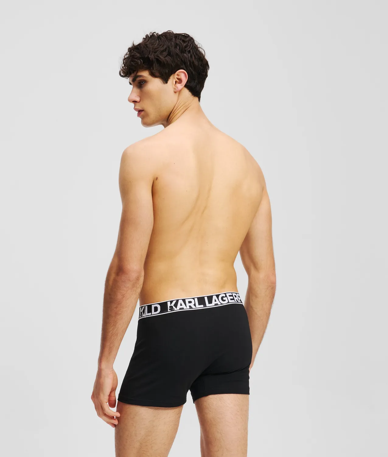 Karl Lagerfeld Bold Logo Trunks 3er-Pack