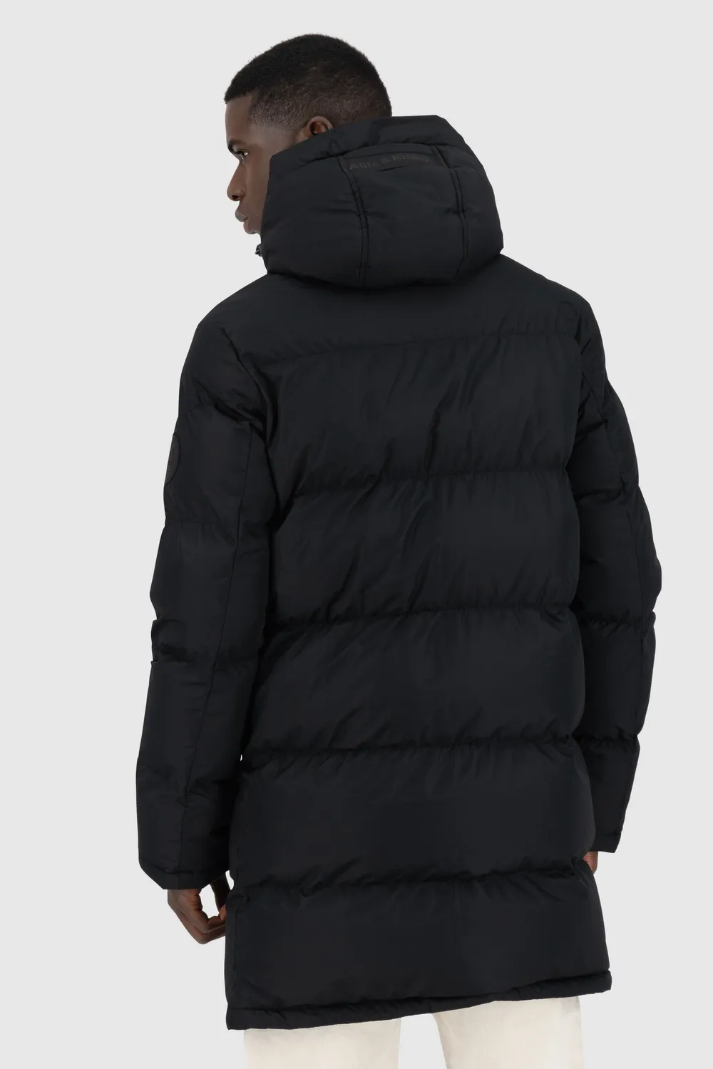 Alife & Kickin TimonAK A Puffer Parka Schwarz Herren Winter