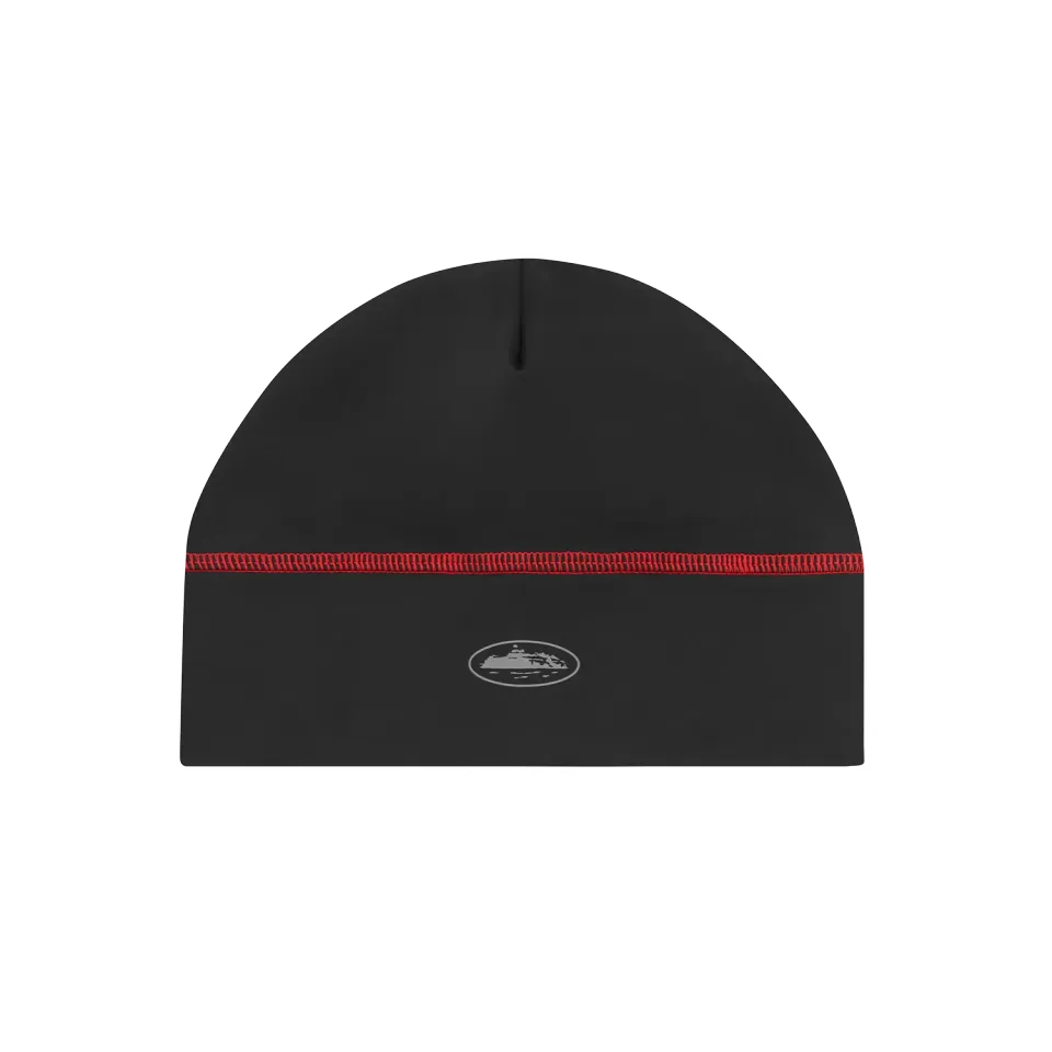 Corteiz Touring Liteworky Cap Cap Schwarz reflektierend