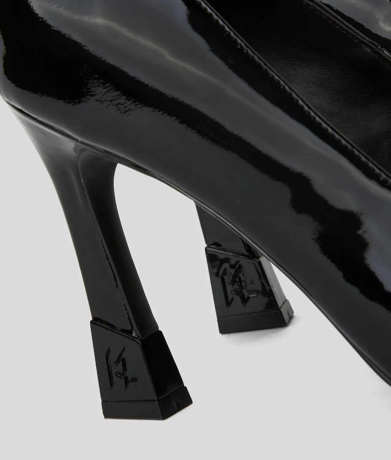 Karl Lagerfeld Premiere 90 Gloss Pumps Lack 90