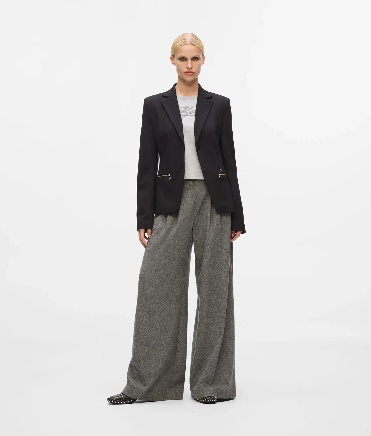 Karl Lagerfeld Karl Classics Punto Blazer Stretch
