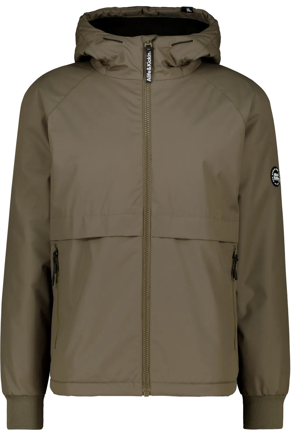 Alife & Kickin MartyAK A Winterjacke Herren dunkelgrün Teddyfutter