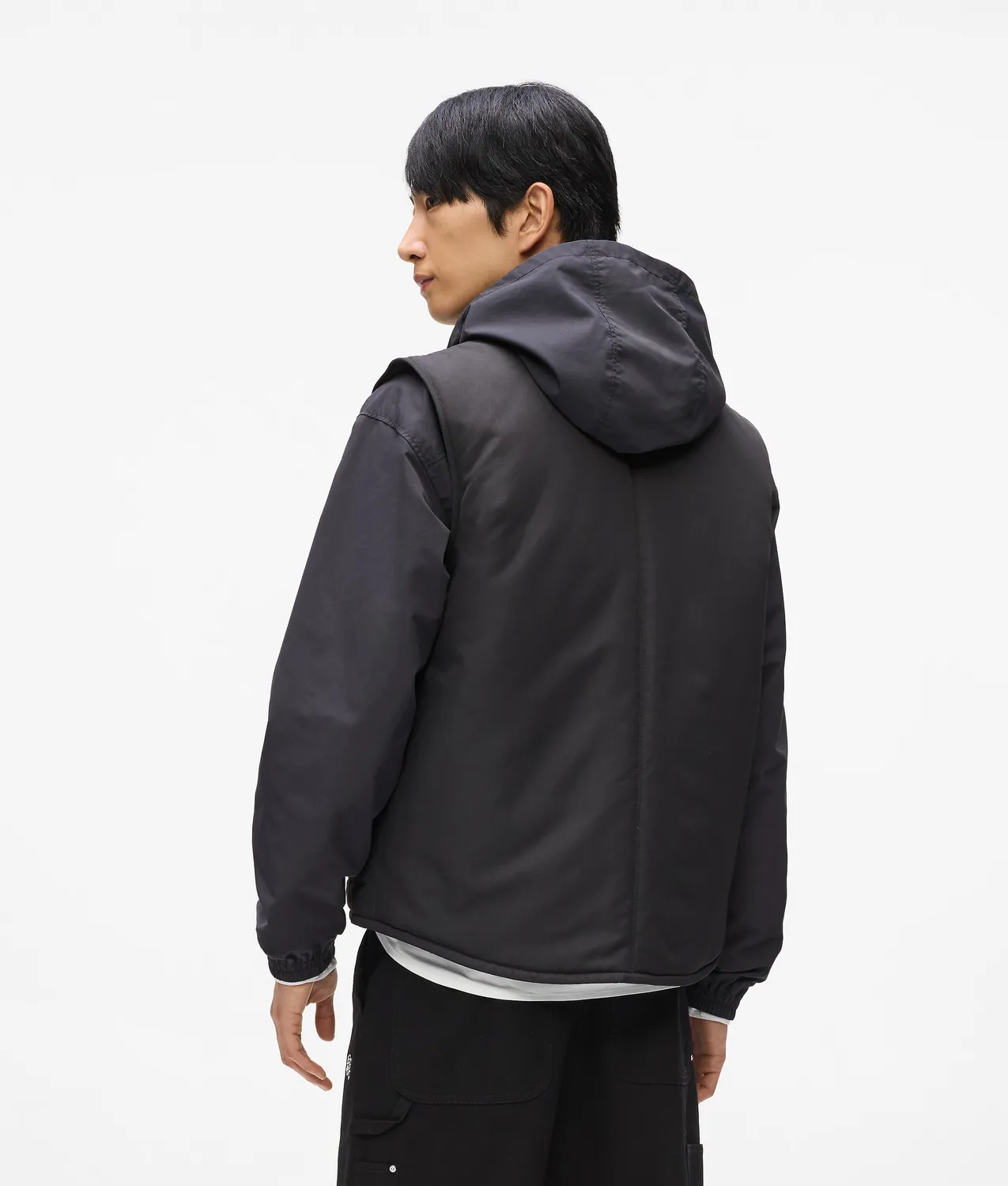 Karl Lagerfeld Ikon Padded Gilet Weste M leicht gefüttert