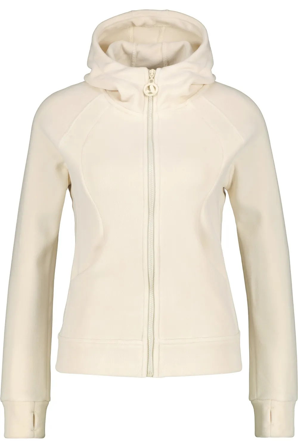 Alife & Kickin AyuAK F Fleecejacke Beige Damen Kapuze