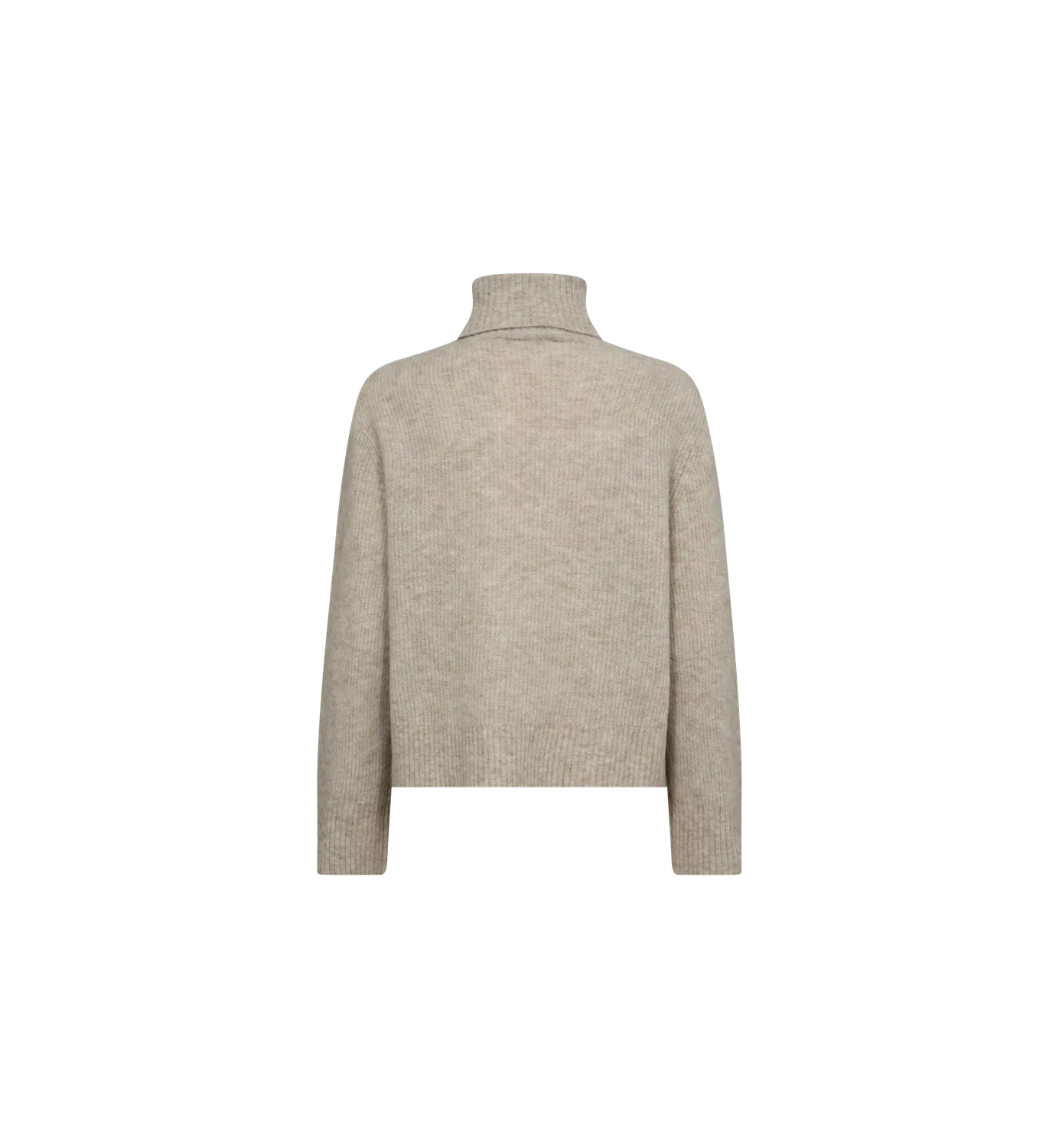 Mos Mosh Aidy Thora Rollkragenpullover Schwarz Regular