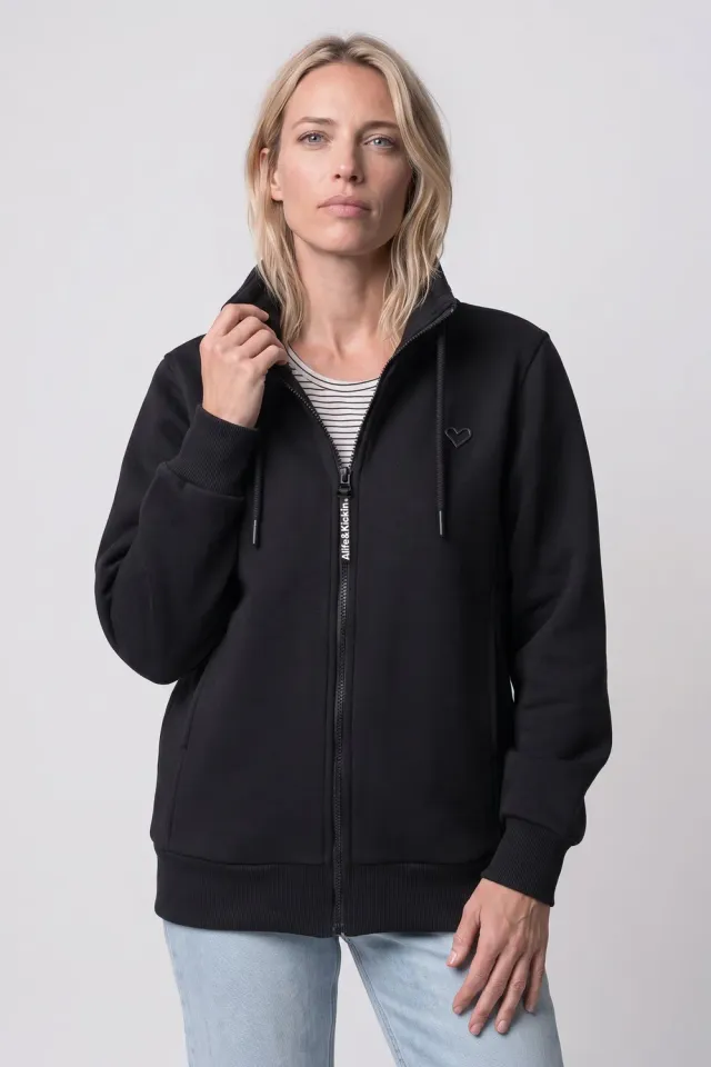 Alife & Kickin LisbethAK A Sweatjacke Schwarz