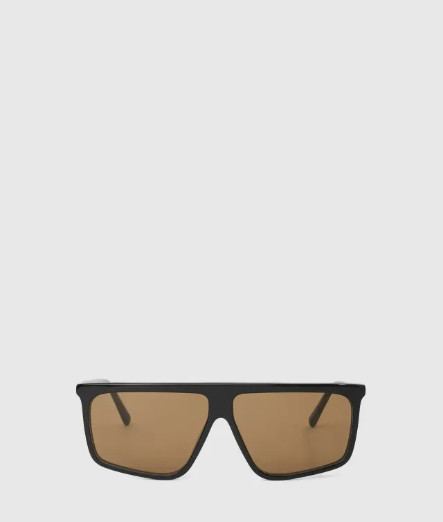 Karl Lagerfeld Navigator Sonnenbrille dunkle Gläser