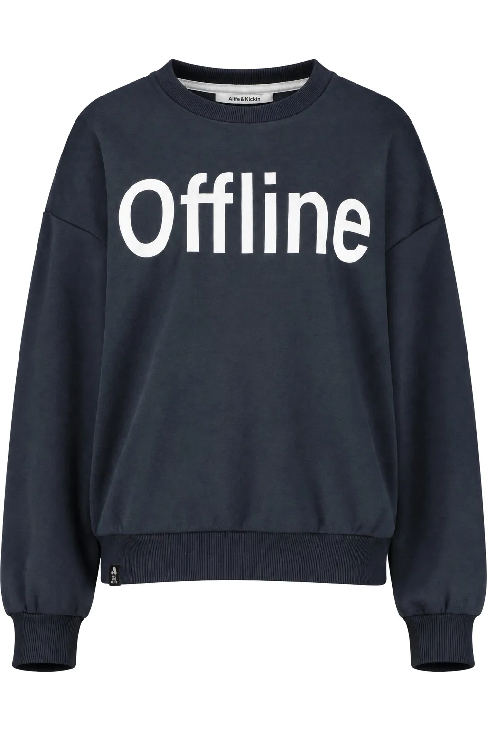Alife & Kickin ElsaAK P Sweatshirt Dunkelblau Crewneck