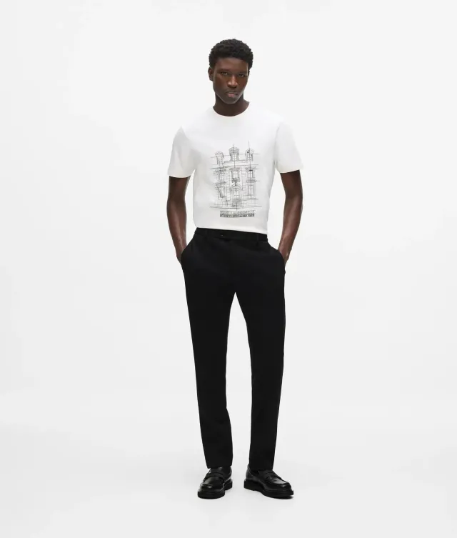 Karl Lagerfeld Karl Classics Tailored Punto Anzughose Stretch