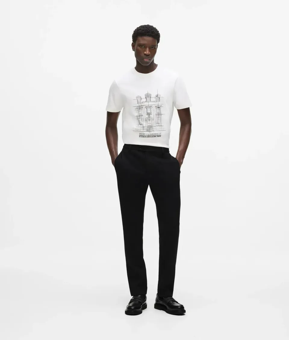 Karl Lagerfeld Karl Classics Tailored Punto Anzughose Stretch
