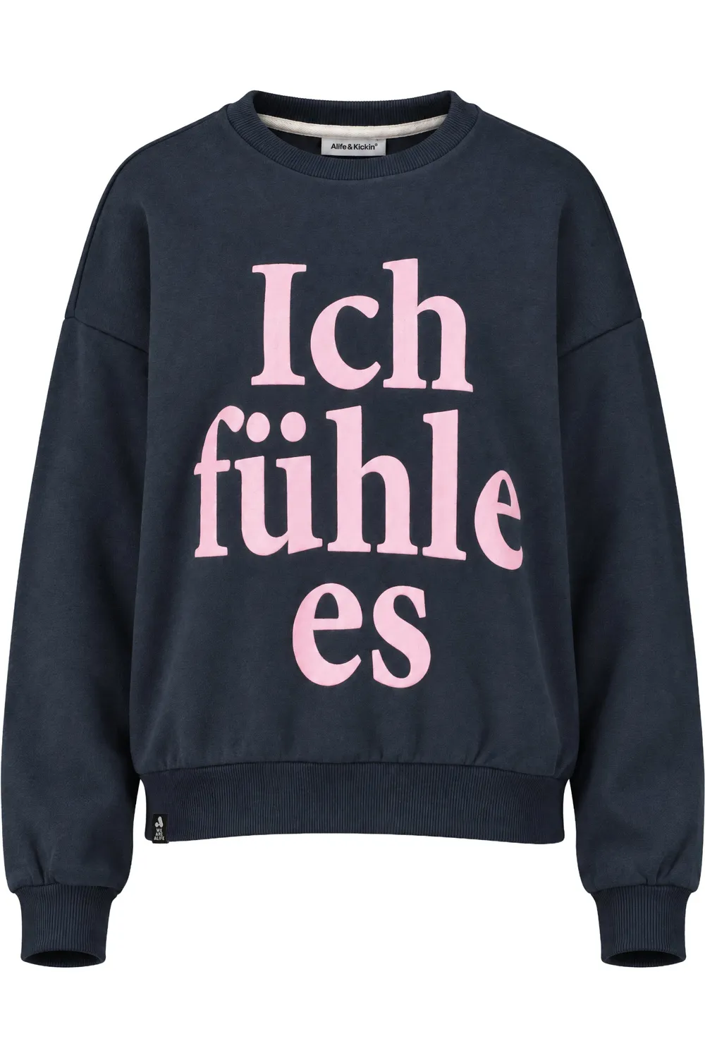 Alife & Kickin ElsaAK P Sweatshirt Pink Dunkelblau Damen