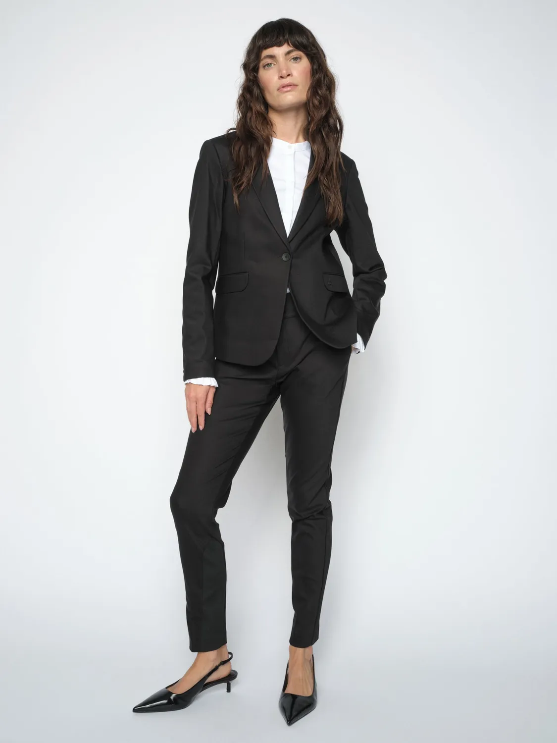 Mos Mosh Blake Night Hose Slim Regular Schwarz