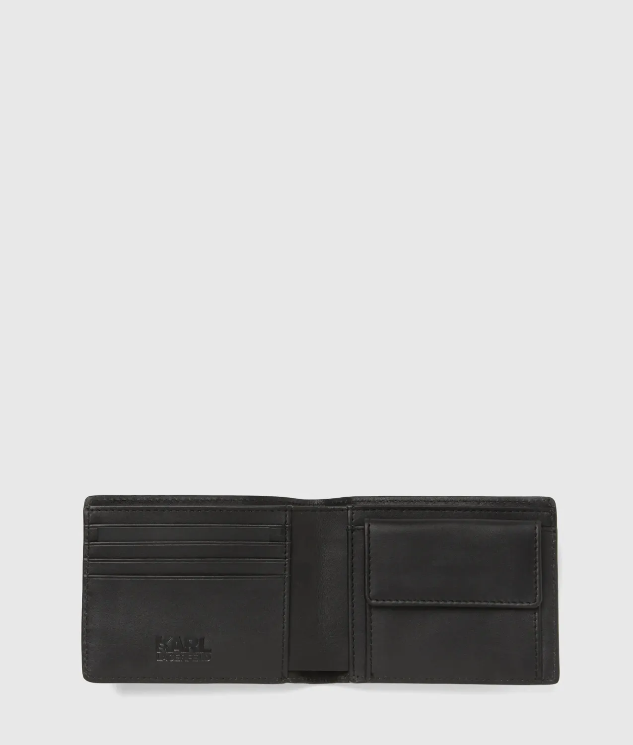 Karl Lagerfeld K/Loom Bi-Fold Geldbörse Leder