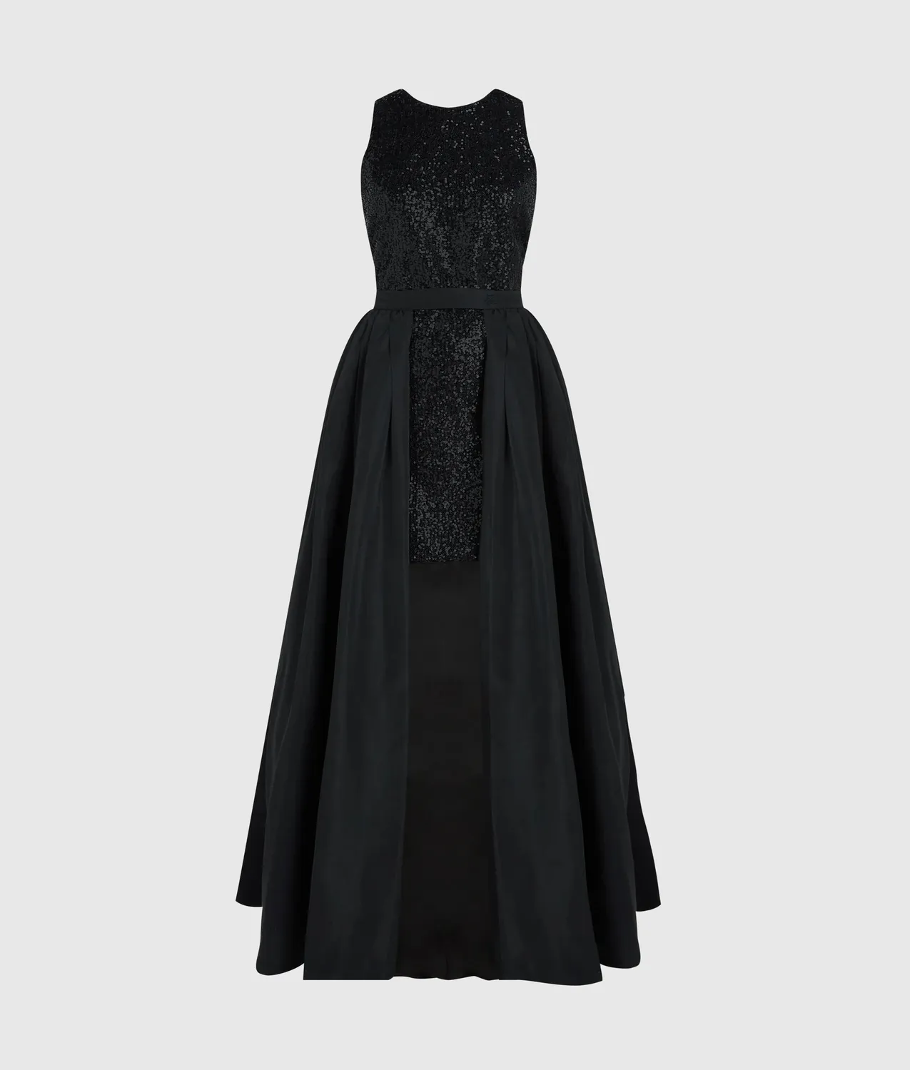 Karl Lagerfeld Paillettenkleid Damen Mini Schwarz