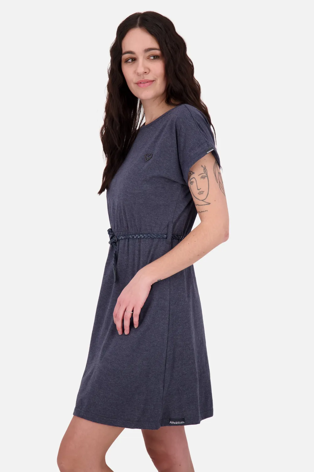 Alife & Kickin NoraAK A Shirtkleid Dunkelblau