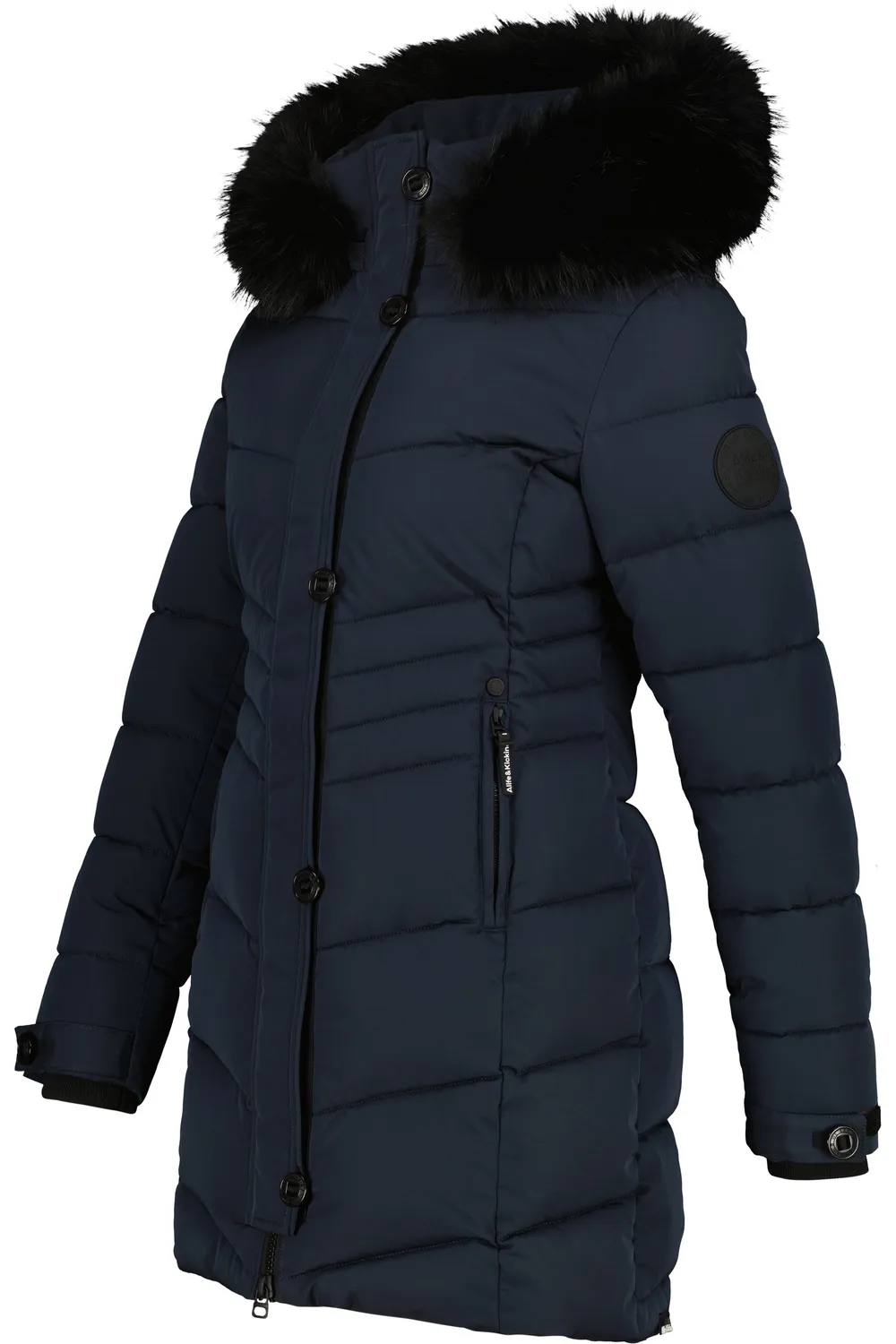 Alife & Kickin AmaliaAK A Steppmantel Dunkelblau Damen