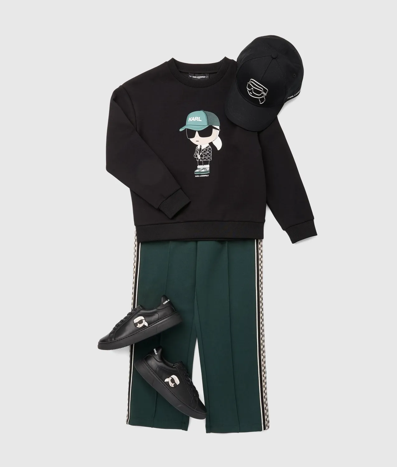 Karl Lagerfeld Boys Ikon Sweatshirt Crew-Neck