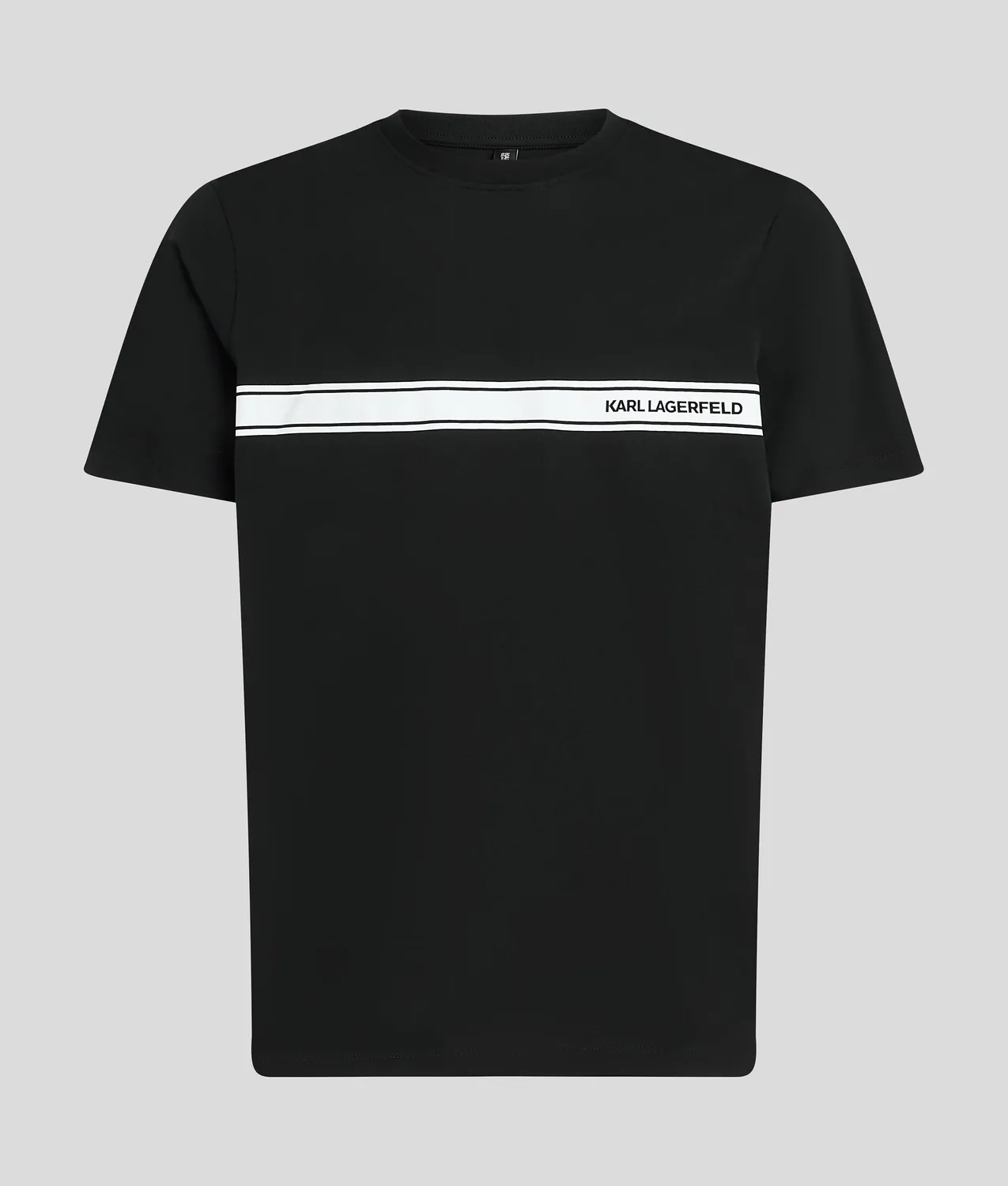 Karl Lagerfeld Logo Beach T-Shirt Bio-Baumwolle Herren