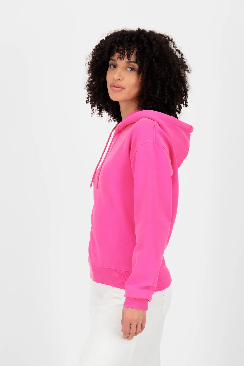 Alife & Kickin ThaneeAK A Hoodie Damen Pink schmal