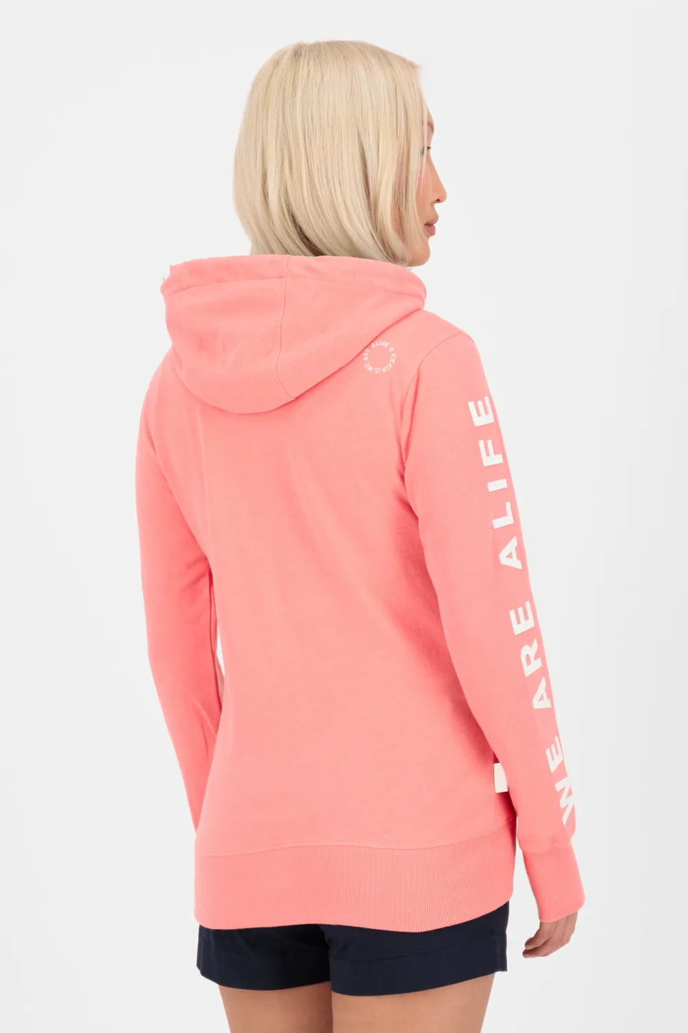Alife & Kickin JessyAK A Sweatjacke Damen Orange Sweat