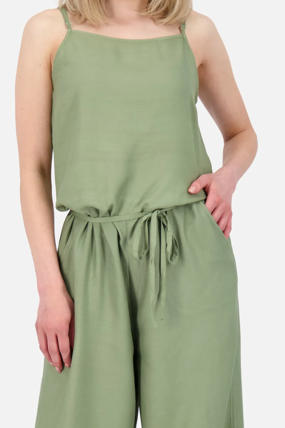 Alife & Kickin BritneyAK A Jumpsuit Grün Jersey