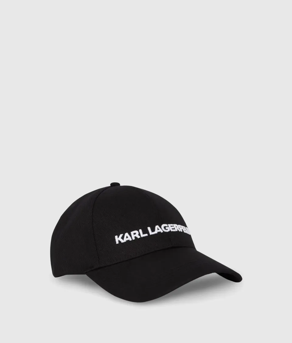 Karl Lagerfeld K/Essential Cap Logo verstellbar schwarz