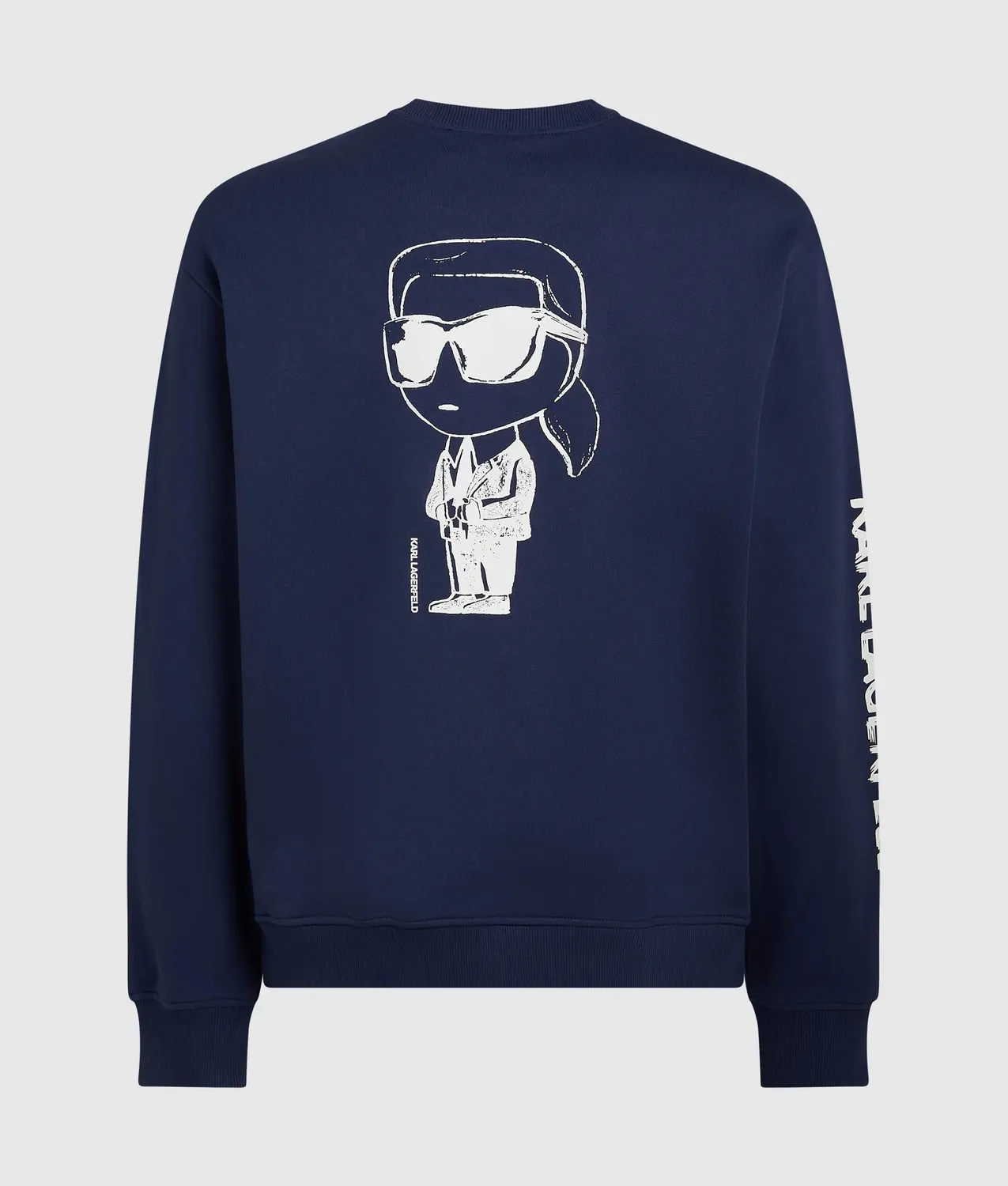Karl Lagerfeld Ikon Sweatshirt Rücken-Print