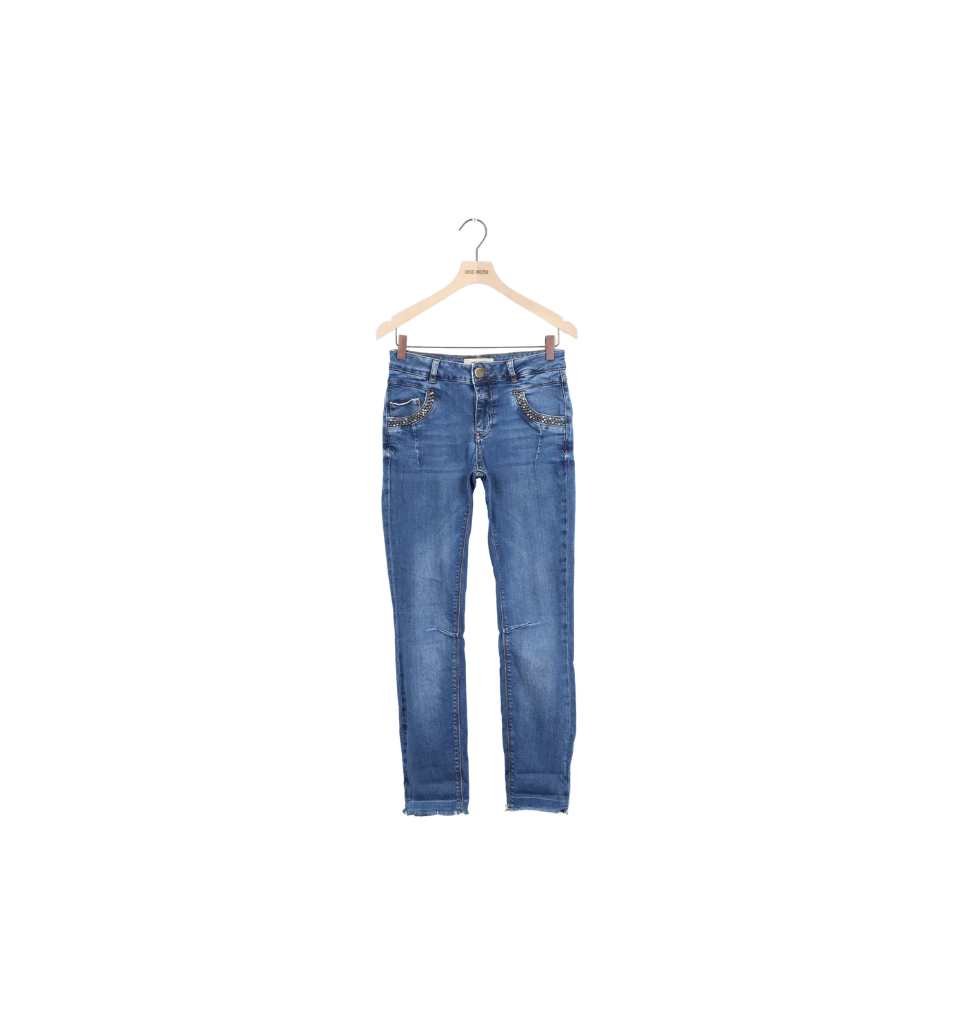 Mos Mosh ReLoved MMNaomi Trok Jeans Dark Blue Denim 25