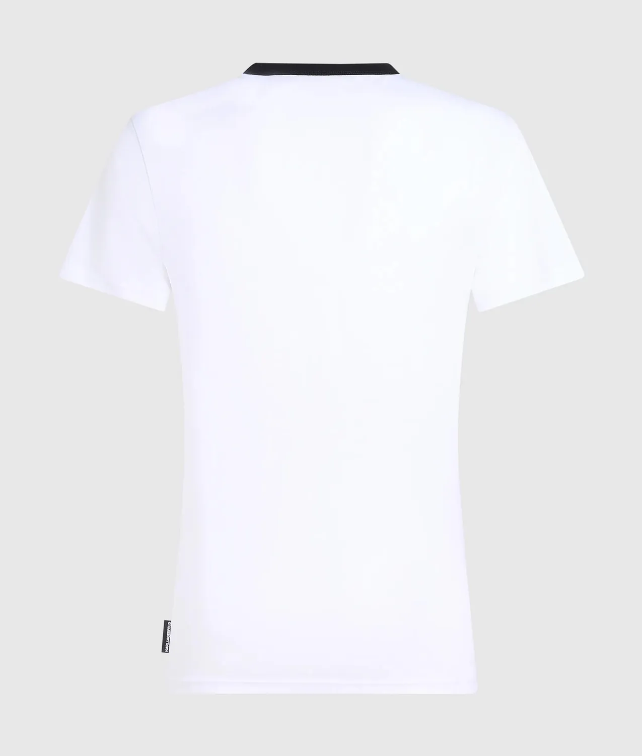 Karl Lagerfeld Monogram Slim T-Shirt Stickerei