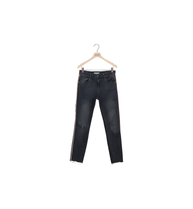 Mos Mosh ReLoved MMBradford Stone Jeans 27 Black Denim Secondhand