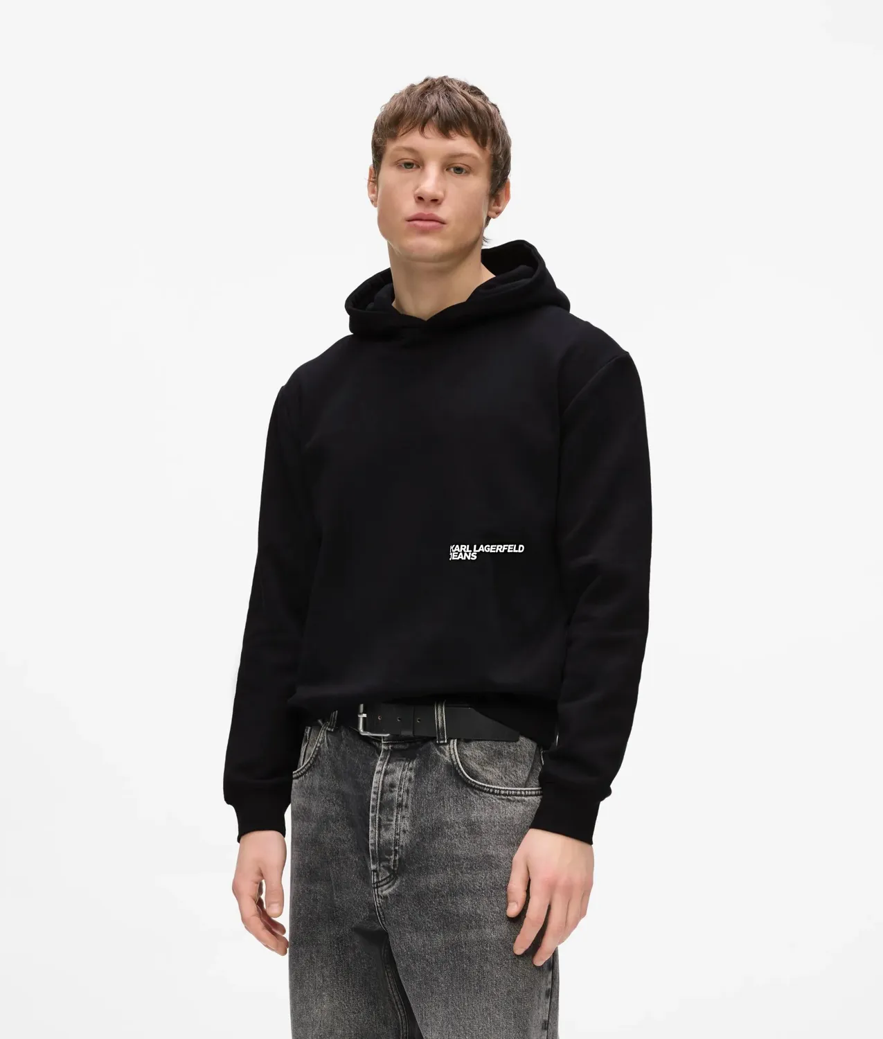 Karl Lagerfeld Karl Quote Regular Hoodie Bio-Baumwolle