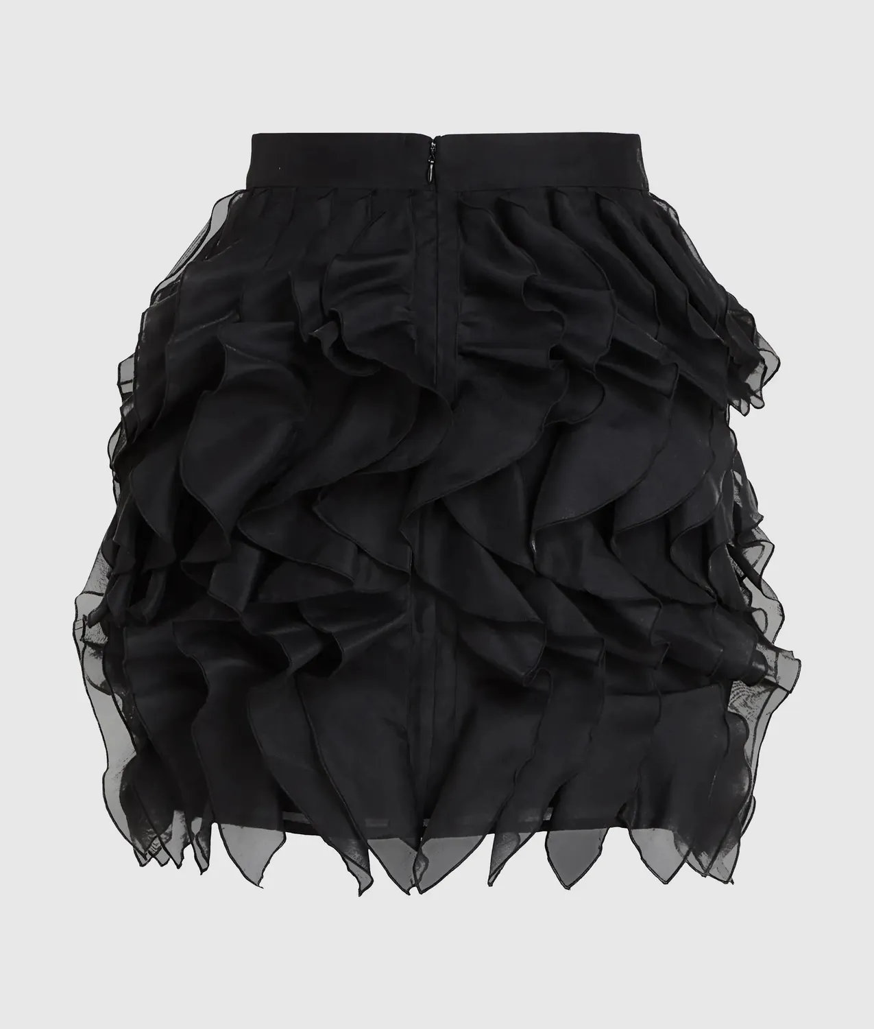 Karl Lagerfeld Organza Rüschen Minirock Gr 4