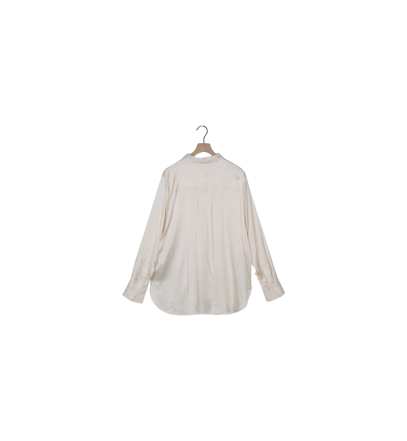Mos Mosh MMLinda Satin Hemd Sharkskin L relaxed