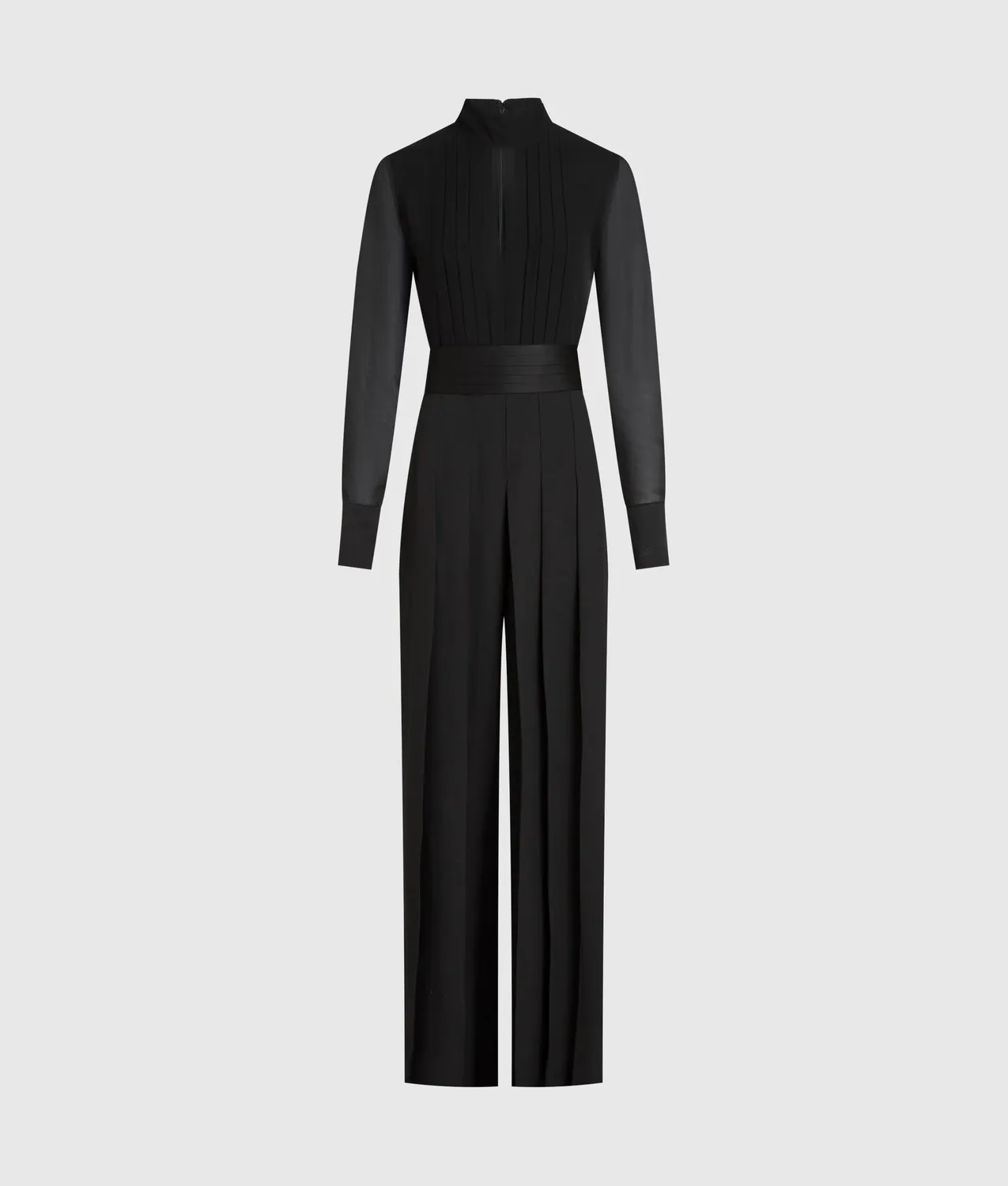 Karl Lagerfeld Pleated Jumpsuit Overall langarm Plissee