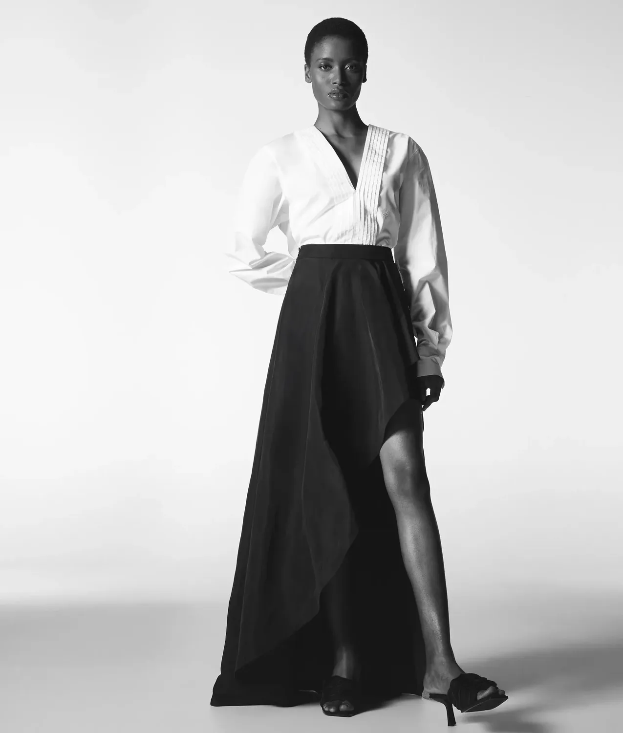 Karl Lagerfeld Studio Ruffle Rock Damen Mini