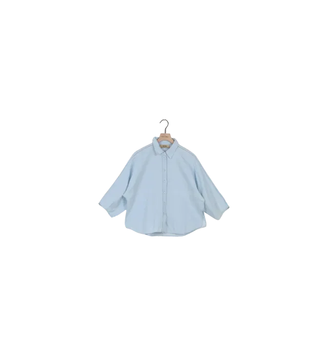 Mos Mosh MMAngelina Denim Bluse Light Blue Denim M Secondhand