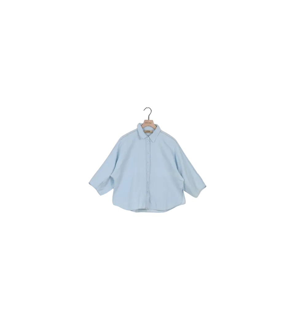 Mos Mosh MMAngelina Denim Bluse Light Blue Denim M Secondhand