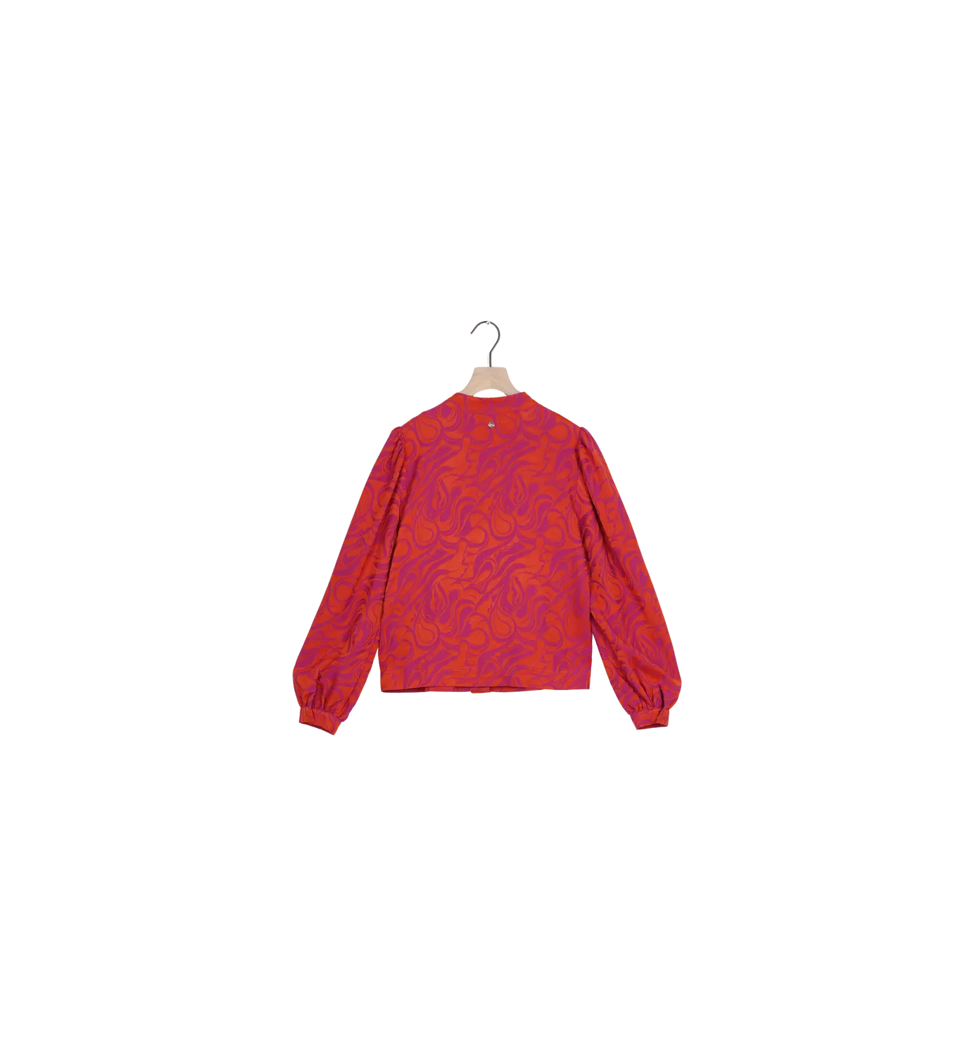 Mos Mosh MMTinta Pivot Bluse Burnt Ochre XS Jacquard