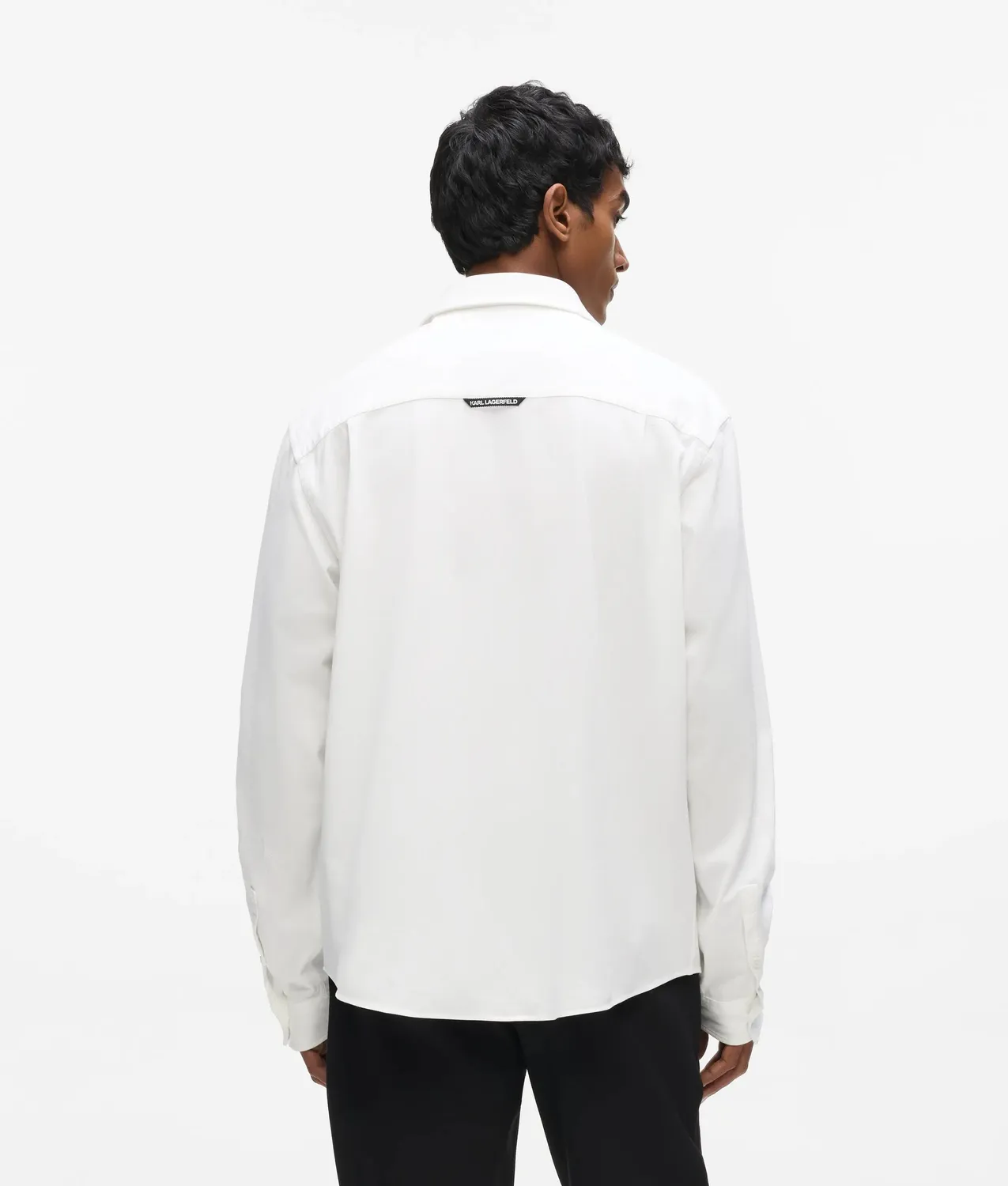 Karl Lagerfeld Ikon Oxford Hemd Baumwolle Herren
