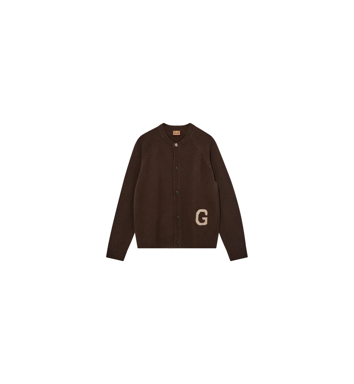 Mos Mosh MMGRice Bomber Strickjacke Schwarz Wolle