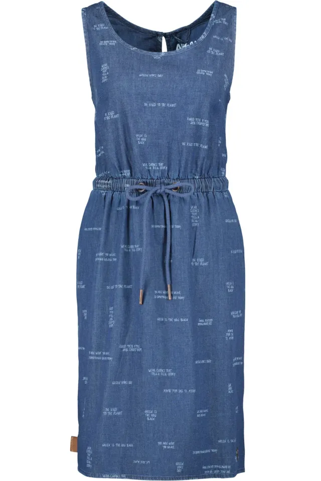Alife & Kickin DojaAK Kleid Damen dunkelblau Denim