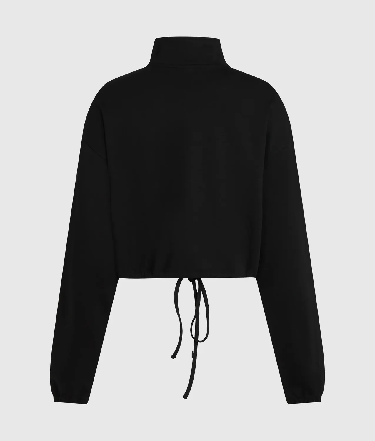 Karl Lagerfeld KL Jeans Half-Zip Sweatshirt mit Kordelzug