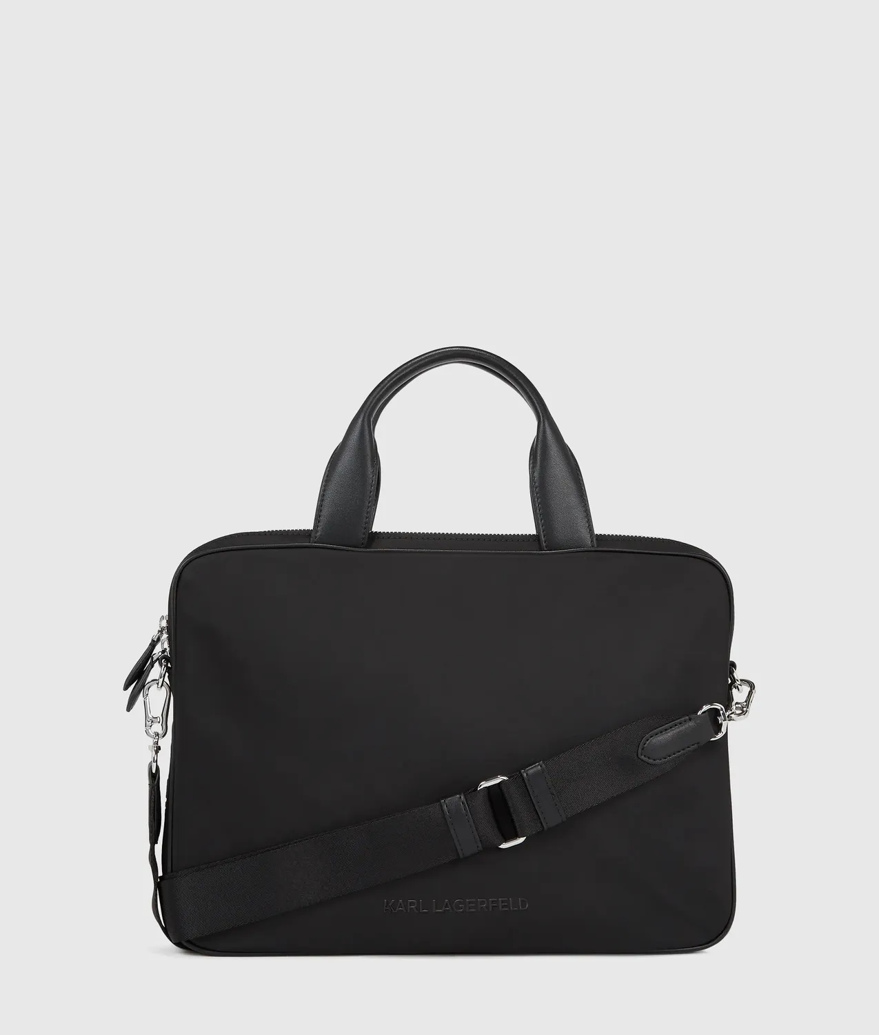 Karl Lagerfeld Ikon Laptop Tasche Neopren Schwarz