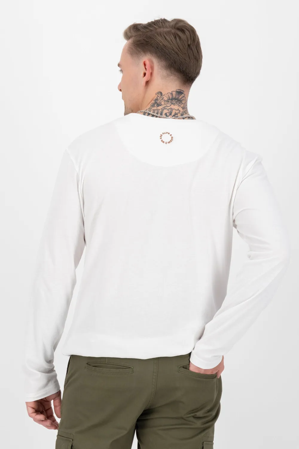 Alife & Kickin AlexAK A Longsleeve Weiß Herren Jersey